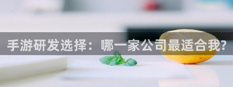 大神28大发28：手游研发选择：哪一家公司最适合我?